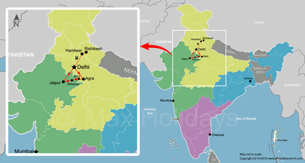 Map Rishikesh